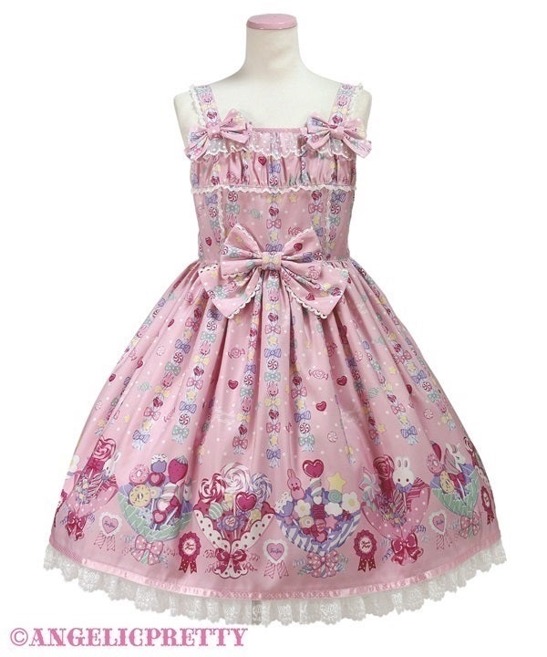 Sweet Candy Bouquet JSK by Angelic Pretty
