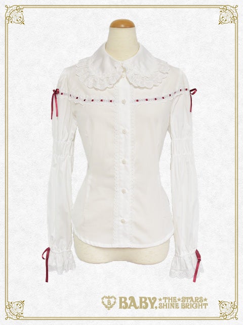 Swinging Strawberry Garden Long Sleeve Blouse by Baby, the Stars