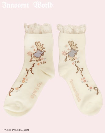 Peter Rabbit Crew Length Socks by Innocent World