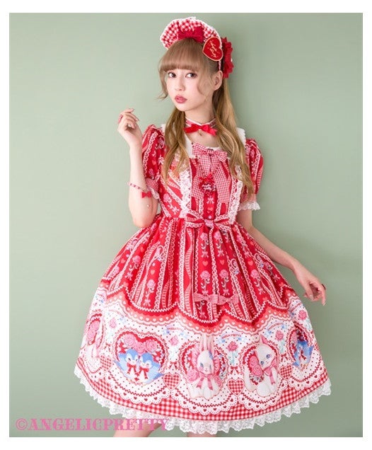 Be My Valentineネックレス　中古　赤　Angelic Pretty Be My Valentine OP (2024) by Angelic Pretty
