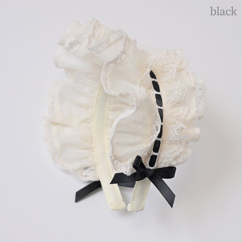 Romantic Frill Headband by Melody BasKet