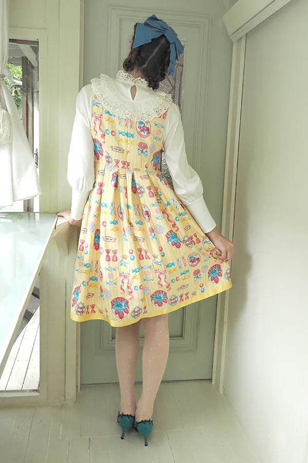 Ladies ~ Fruit Label Print JSK by Shirley Temple