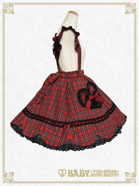 Sweet Wing Tartan Check Skirt by Baby, the Stars Shine Bright