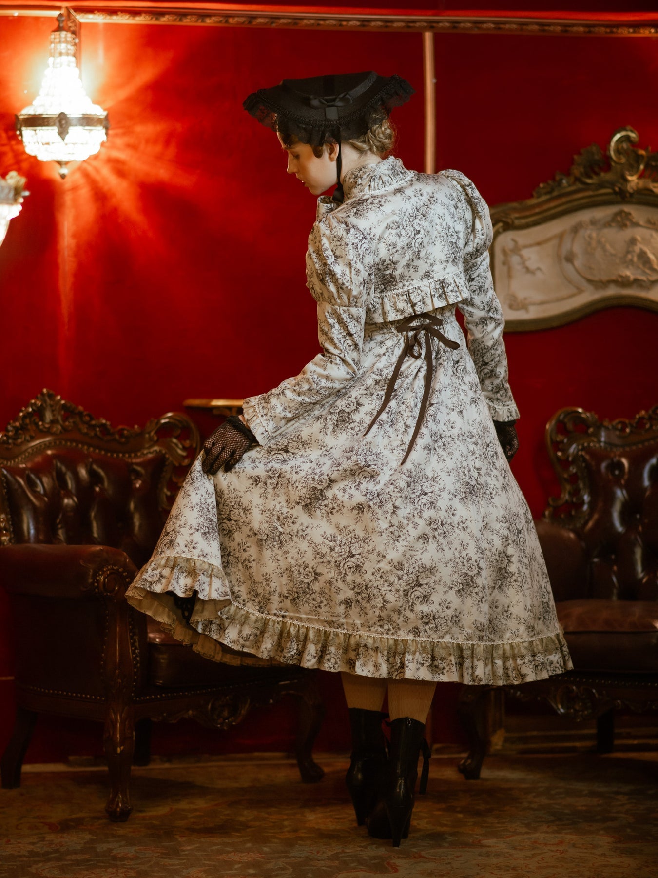 Toile de Rococo Bouquet JSK by Victorian Maiden