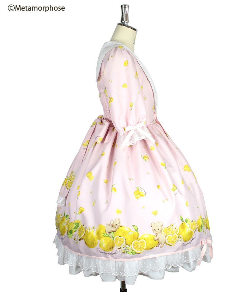 Dreaming heart♡Lemon Short Sleeve OP by Metamorphose Temps de Fille