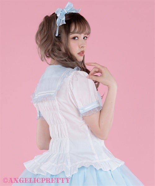 激レアフェアリーマリンブラウス 未使用タグ付き Fairy Marine Blouse (2024) by Angelic Pretty