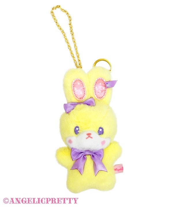 Fancy Lyrical Bunny Plush Charm by Angelic Pretty
