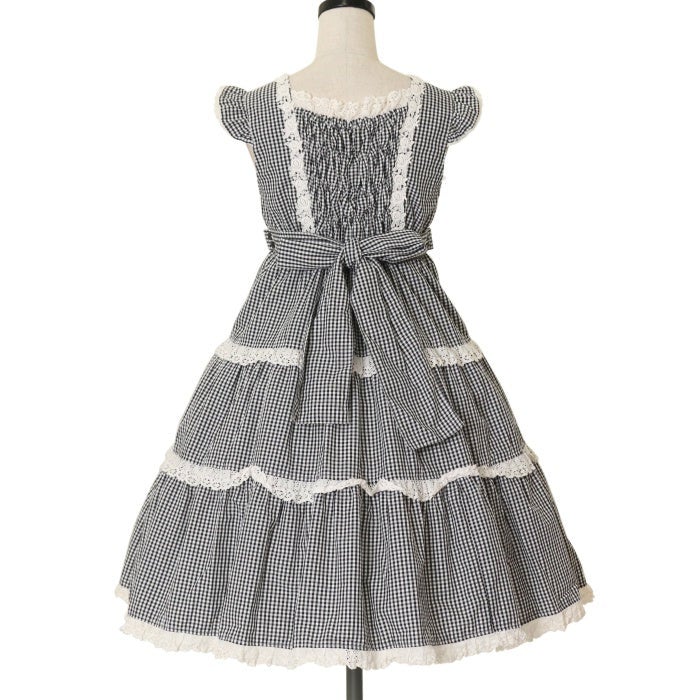 Gingham Stripe JSK by Innocent World