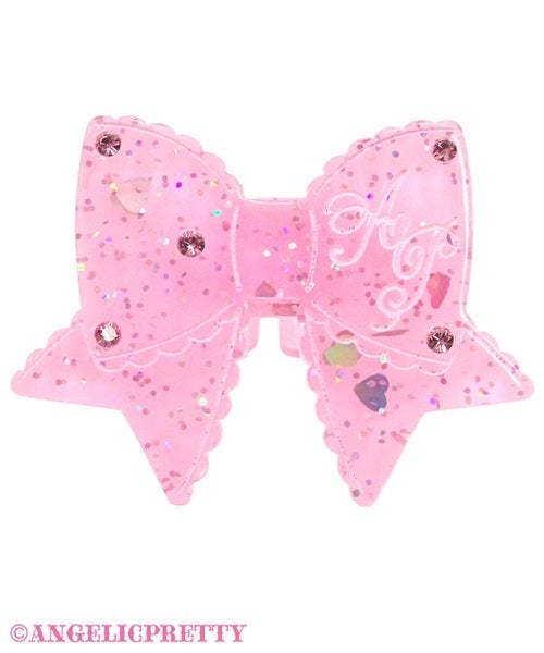 Angelic Pretty きらめきリボンリング Glitter Ribbon Ring (2023) by Angelic Pretty