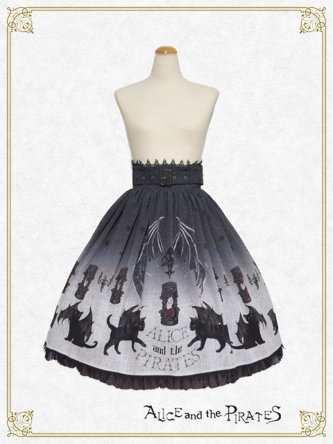 Devil Cat and the Hourglass of Ending Skirt by Alice and the Pirates