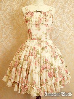 Rose Chiffon JSK by Innocent World