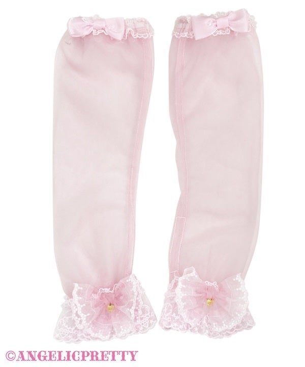 Decoration Tulle Arm Warmers by Angelic Pretty