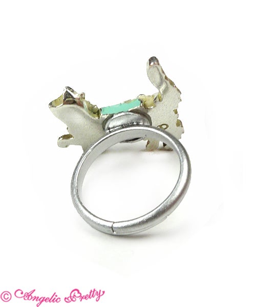 Dream Cat Go Round Ring by Angelic Pretty