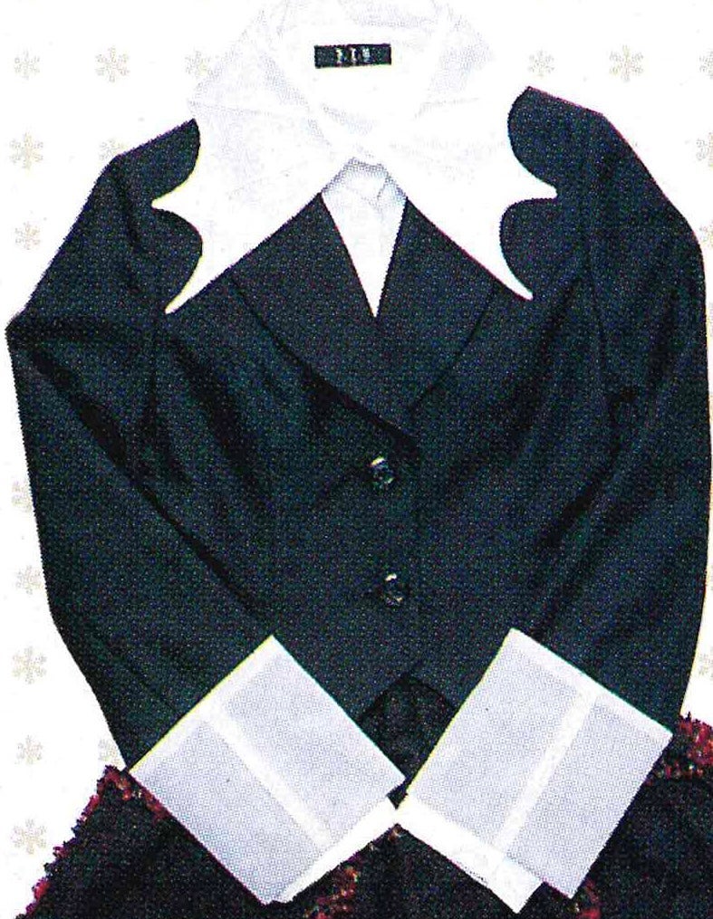 Bat Collar Blouse by Black Peace Now
