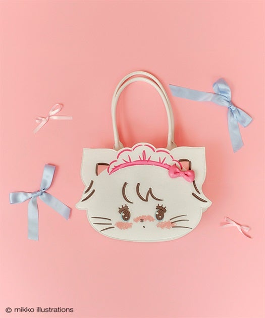 Kawaii ~ Mousse Face Tote Bag by Axes Femme