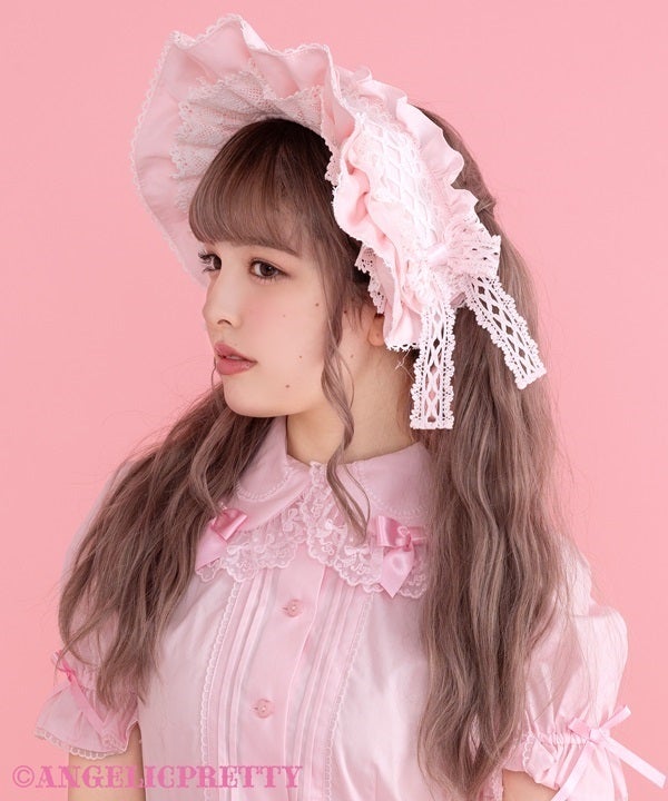 Torchon Lace Brim Headband by Angelic Pretty