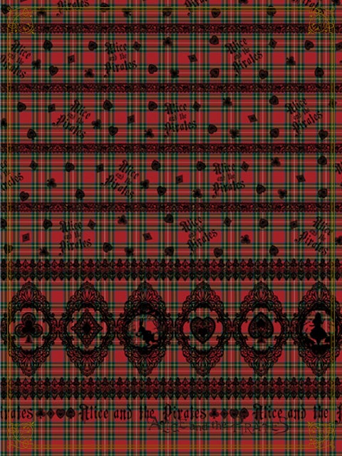 Alice's Cards Lace Tartan Check Jacket by Alice and the Pirates