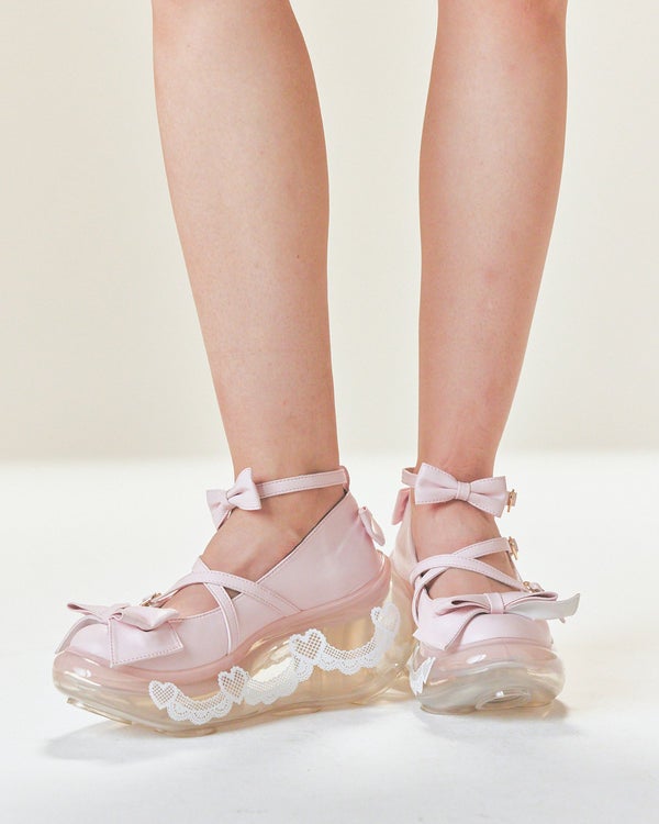 Tea Party Moon Shoes II [Angelic Pretty × JennyFax] by Angelic Pretty