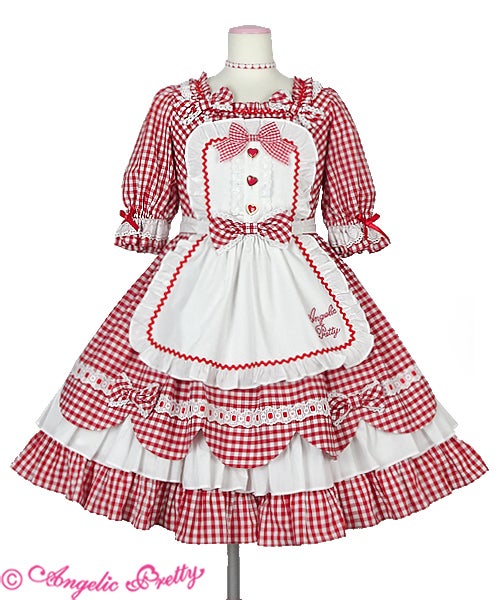 Heart Cafe OP Set (2020) by Angelic Pretty