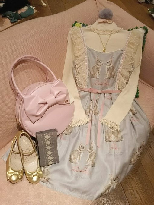 Twin Rabbit Camisole JSK by Leur Getter
