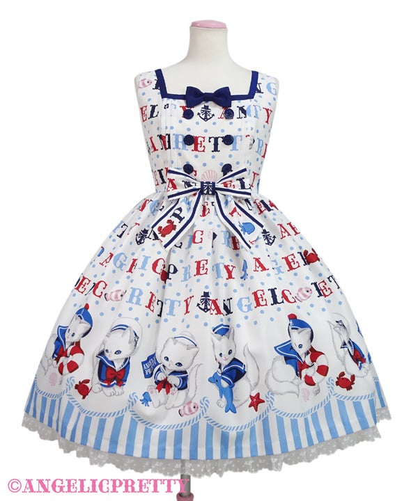 Sailor Marine Kitten JSK by Angelic Pretty