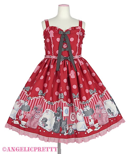 Lovely Poodle Special JSK Set by Angelic Pretty
