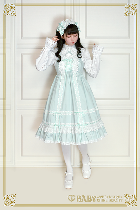 Babydoll JSK & Princess Drop Headdress Set (B44JS201) by Baby, the