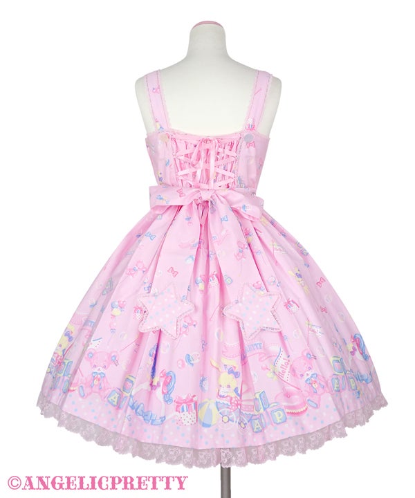Dreamy Baby Room JSK カチューシャ サックス 美品 MTO] Dreamy Baby Room JSK (2022) by Angelic Pretty