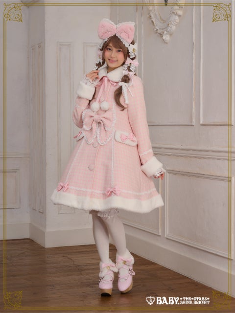 Barbie Ribbon Milky Coat [build to order] by Baby, the Stars Shine
