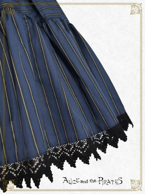 Dobby Stripe Tiered JSK by Alice and the Pirates