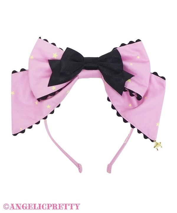 Magical Milk Cats Head Bow by Angelic Pretty