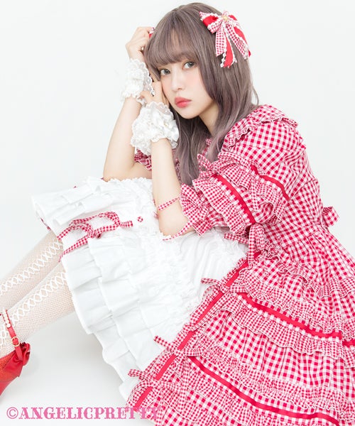 Angelic Pretty Little House OP ワンピース ピンク Little House OP by Angelic Pretty