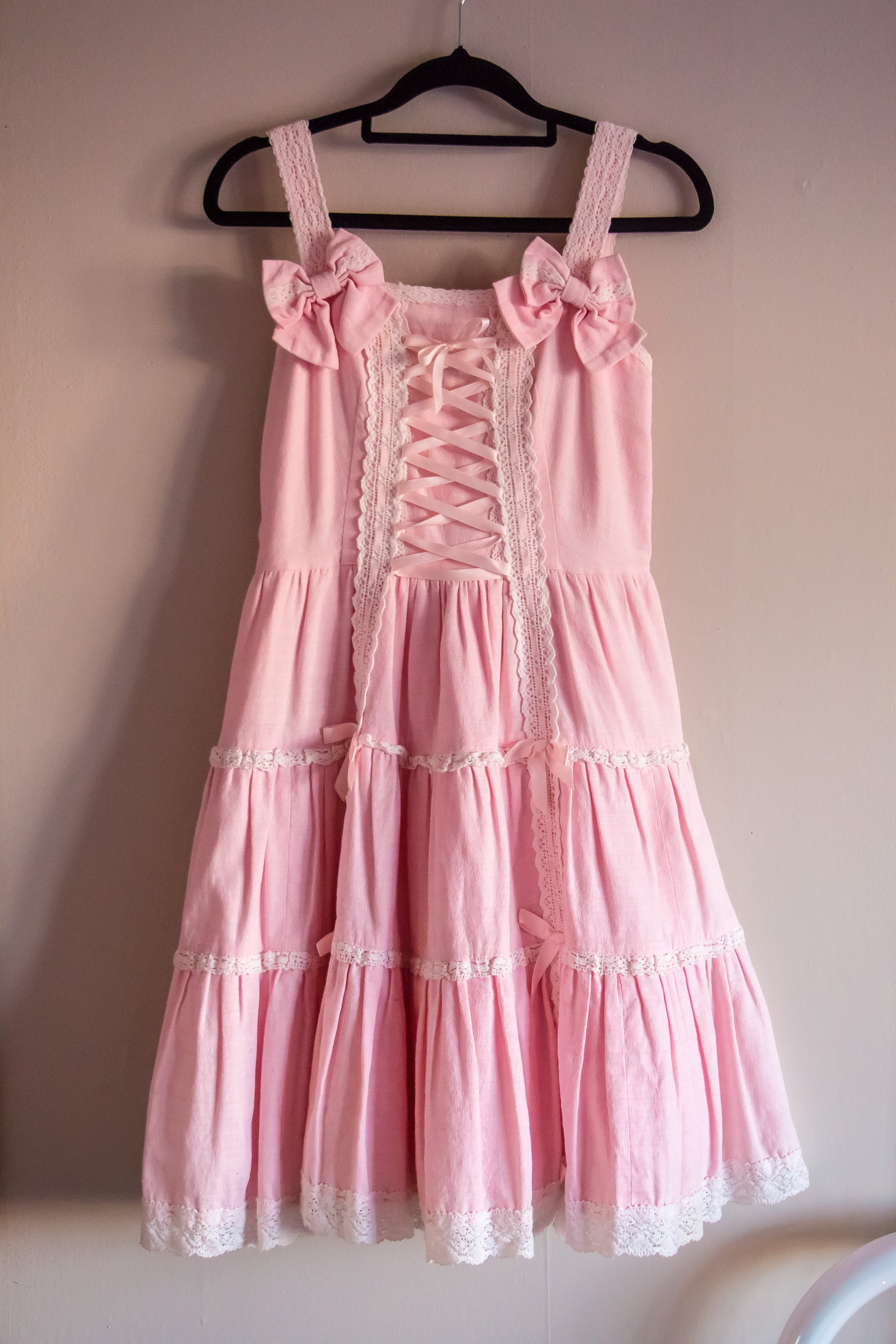 angelic pretty リボンショルダー Shoulder Ribbon JSK (2005 2nd Release) by Angelic Pretty