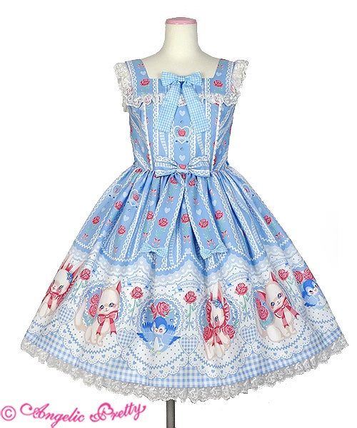 アンジェリックプリティ　Be My Valentineジャンパースカート Be My Valentine JSK (2019 2nd Release) by Angelic Pretty
