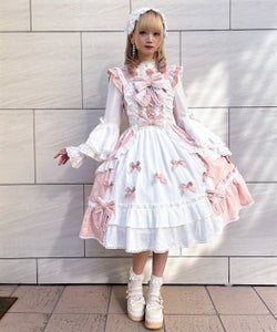 Chalmiere ~ Brilliant Rose JSK by Axes Femme Chalmiere ~ Brilliant Rose JSK by Axes Femme