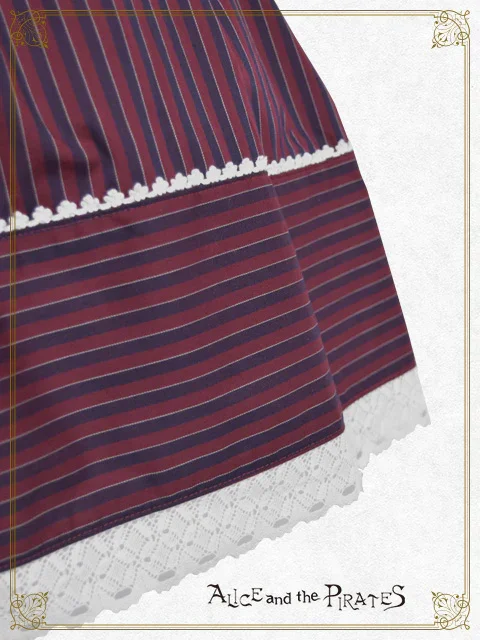 Annabelleストライプスカート Annabelle Stripe Skirt by Alice and the Pirates