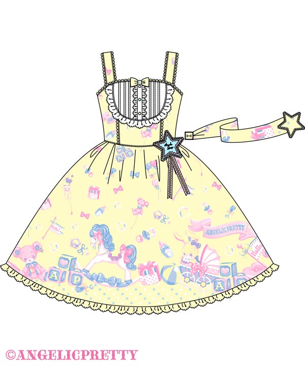 MTO] Dreamy Baby Room JSK (2022) by Angelic Pretty