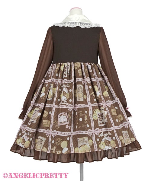 Cream Cookie Collection Cutsew OP by Angelic Pretty