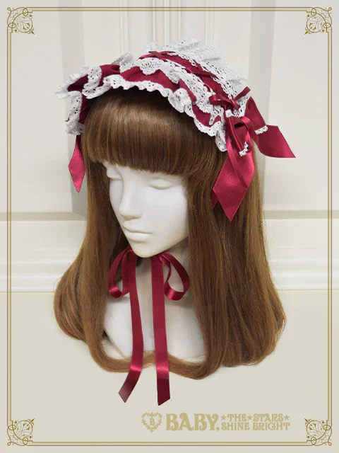 Innocent Ribbon Frill Headdress by Baby, the Stars Shine Bright
