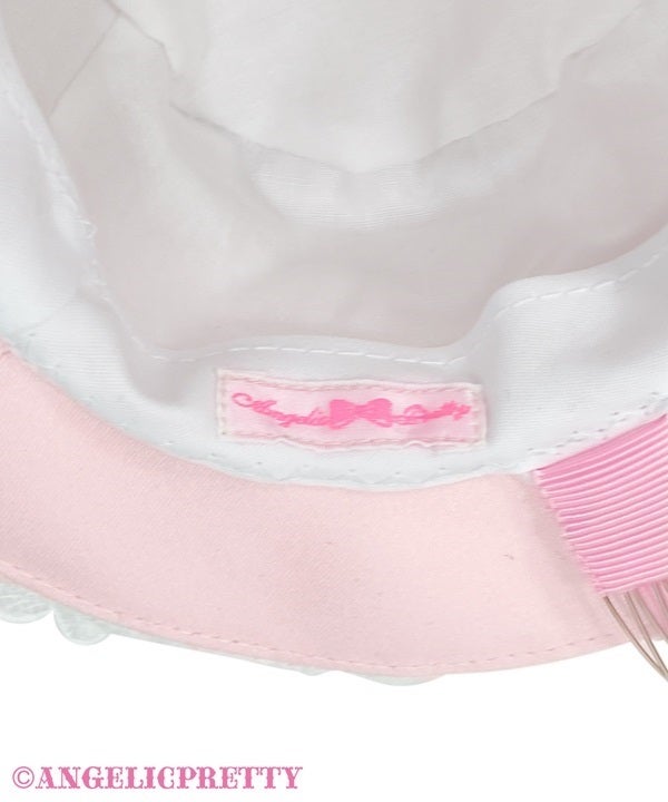 Airy Heart Gift Ribbon Mini Hat by Angelic Pretty