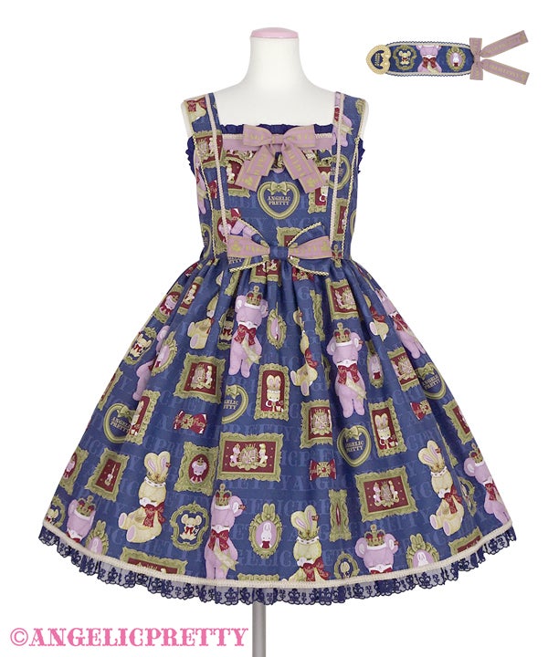 Angelic Pretty Dolls Collectionジャンパースカート Dolls Collection JSK Set by Angelic Pretty