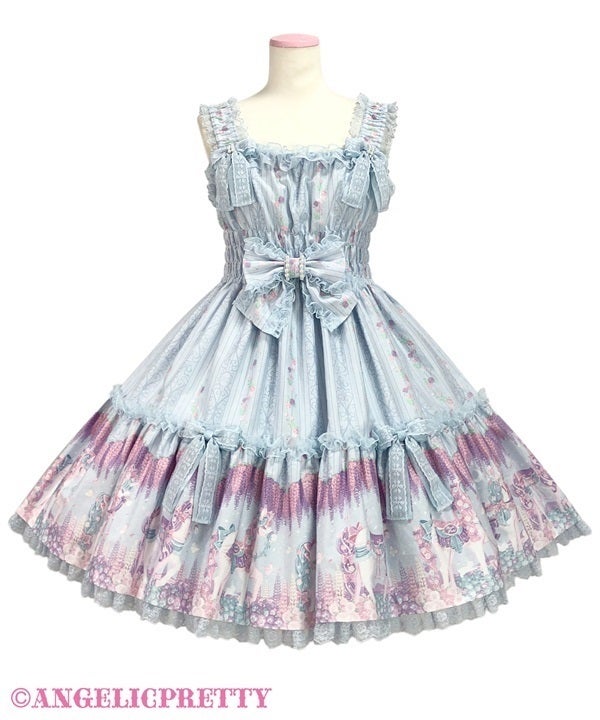 Into a Dream Carnival Shirring JSK by Angelic Pretty