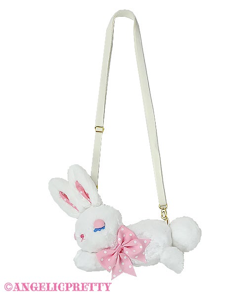 Good Night Bunny Plush Pouch by Angelic Pretty