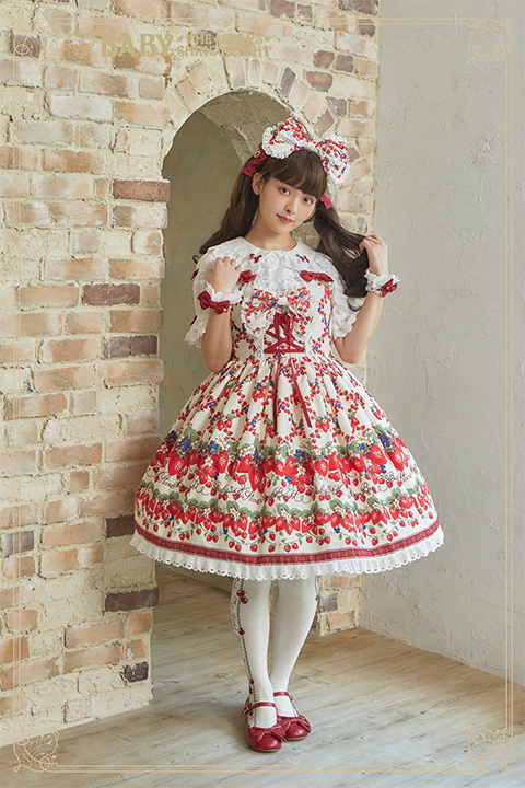 Strawberry Garden JSK I by Baby, the Stars Shine Bright