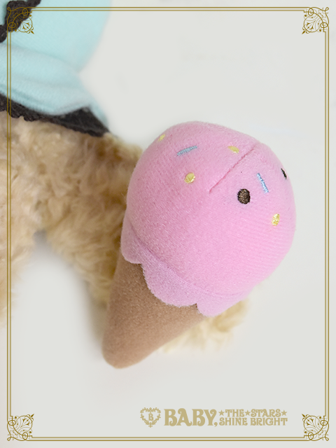 Ice Cream Kuma Kumya Pochette by Baby, the Stars Shine Bright