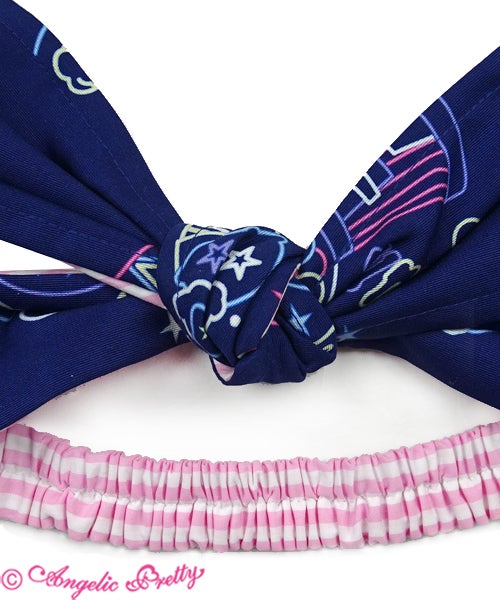 Neon Star Diner Headband by Angelic Pretty