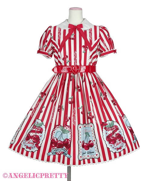 MTO] Cherry Stamp OP (2021 2nd Release) by Angelic Pretty