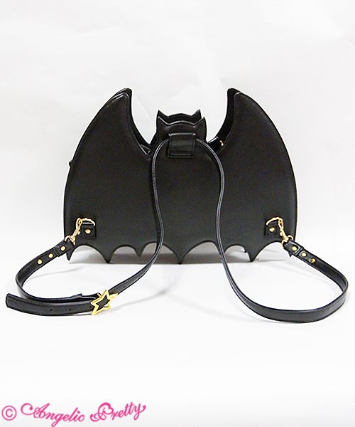 Horror Bat Pouch (2018) by Angelic Pretty