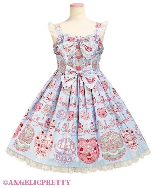 Happy Cakes Ribbon JSK (2026) by Angelic Pretty