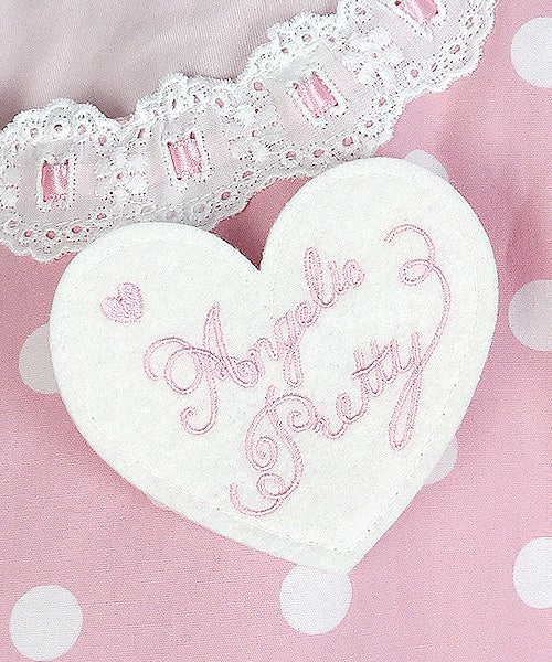 Milkshake Dot Circular Skirt by Angelic Pretty